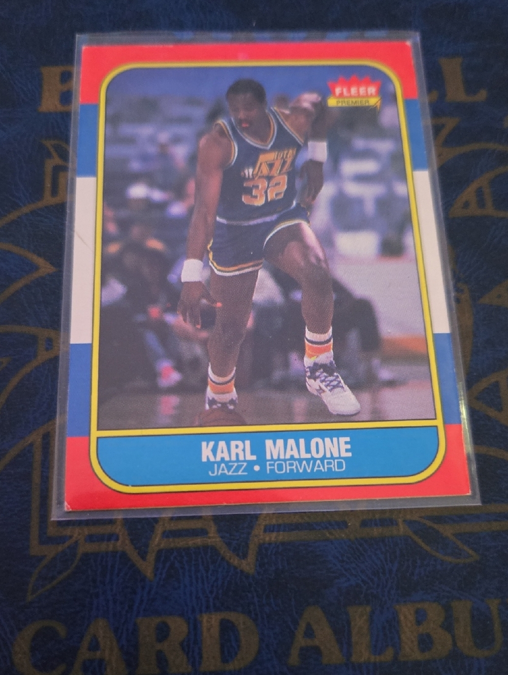 Fleer Karl Malone Basketball Trading Card